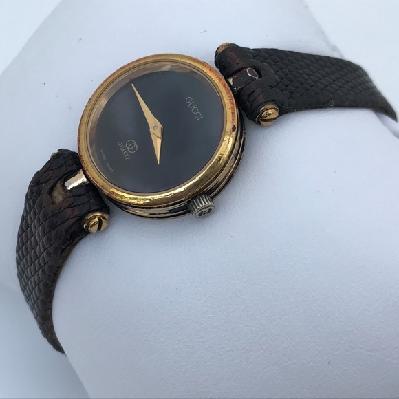 Gucci Accessories - Authentic Gucci Vintage Rare Ladies Watch Lizard L